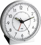 TFA 60.1010 Quarz Wecker Silber Alarmzeiten 1 Fluo