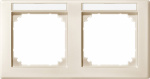 Merten  Rahmen Abdeckung System M Weiss 473244