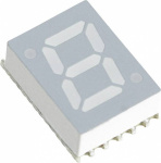 Broadcom 7-Segment-Anzeige Blau  7.11 mm 3.3 V Zif