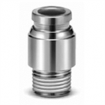 KQG2S16-03S SMC KQG2S, Stainless Steel 316, One-touch Fitting, Hexagon Socket Head Male Connector