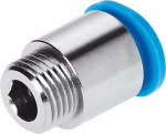 FESTO Steckverschraubung 154434 QSMP-M8X1.25-6  Au