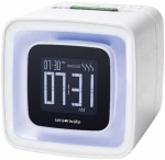 sensorwake AL_CLK_201_EU Quarz Wecker Weiss Sensorw