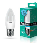 Лампа светодиодная LED12-C35/845/E27 12Вт 220В Camelion 13690