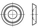 TOOLCRAFT  TO-5455542 Rosettenscheiben  5 mm   889