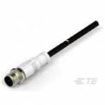 T4151110005-006 TE Connectivity M12  Cable Assembly Single Ended Male Straight / 7000 mm PVC Cable, 5 wire / UNShielded