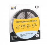 Лента светодиодная LED LSR-5050W30-7.2-IP20-12V 7Вт/м бел. (уп.5м) ИЭК LSR2-2-030-20-1-05
