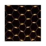 Гирлянда "Сеть" 2х3м 432LED тепло-бел. провод бел. каучук NEON-NIGHT 217-146