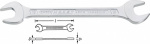 Doppel-Maulschluessel  4 - 5 mm  DIN 3110, DIN ISO