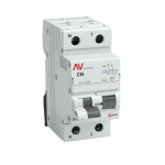 Выключатель автоматический диф. тока 1п+N D 40А 30мА тип AC DVA-6 6кА AVERES EKF rcbo6-1pn-40D-30-ac-av