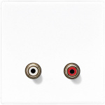 Jung  Einsatz Chinch LS 990, LS design, LS plus Al