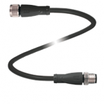 V1-G-BK10M-PUR-A-V1-G Pepperl Fuchs Connection cable, M12 to M12, PUR cable, 4-pin