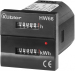 Kuebler HW66 M 230 VAC Wechselstromzaehler   mechani