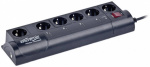 Gembird EG-PM2 Steckdosenleiste mit Schalter 6fach