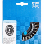 Pferd Rundbuerste, gezopft POS RBG 11512/22,2 INOX