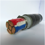 4.001.001.094 Zhuozhong Cable Cross-Linked PE insulation steel strip armored PVC sheath power cable 0.6/1kV 4?120+1?70