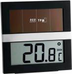 TFA Eco Solar Solar Thermo-/Hygrometer Schwarz-Sil