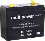 multipower MP7-6S 300402 Bleiakku 6 V 7 Ah Blei-Vl