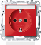 Merten   Steckdose System M Karmin-Rot MEG2302-030