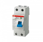 Выключатель дифференциального тока (УЗО) 2п 40А 500мА тип A F202 ABB 2CSF202101R4400