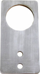Kern BFN-A03   Fussplatten-Paar zur Fixierung der W
