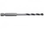 Wolfcraft  7267000 Hartmetall Stein-Spiralbohrer