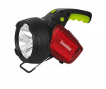 Фонарь LED56334 аккум. 3W CREE+12LED+12redLED 5В 4Ач пласт. Camelion 13358