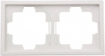 GAO 2fach Rahmen  Starline Weiss 3514