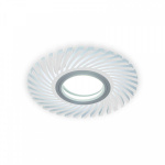 Светильник светодиодный Backlight BL132 GU5.3 3Вт 4000К круглый/узор. черн. Gauss BL132