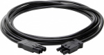 Kopp 226505044 1 Stueck Netzkabel  Schwarz 5 m