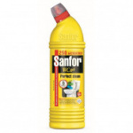 Средство для сантехники SANFOR WС гель 750 гр лимон свеж + 250г бесплатно