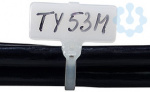 Хомут кабельный TY5532M 2.4х212 P6.6 бесцвет. с маркировочным ярлыком (уп.100шт) ABB 7TAG009510R0067