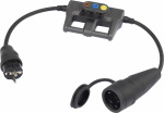 VOLTCRAFT DLA-1L 16 Messadapter  Schutzkontakt 16