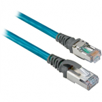 1585J-M8PBJM-10 Allen-Bradley EtherNet Cable: RJ45 / PVC Cable / 8 Conductors / Male: Straight, Male: Straight / Teal