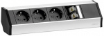 EVOline 93600023 Steckdosenleiste ohne Schalter 3f