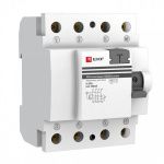 Выключатель дифференциального тока (УЗО) 4п 40А 100мА тип AC ВД-100 PROxima (электромех.) EKF elcb-4-40-100S-em-pro