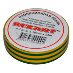 Изолента 19мм (рул.25м) жел./зел. REXANT 09-2207