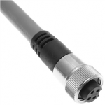 MINH-3FP-3-SS Mencom PVC Cable - 14 AWG - 600 V - 18A - NA Color Code / 3 Poles Female Straight Plug 3 ft