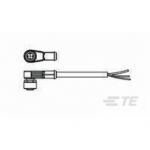1-2273105-1 TE Connectivity M12 Cable Assembly Single-Ended Female Right Angle / 1500 mm PVC Cable, 4 wire / Unshielded
