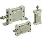 MDUB25-40DMZ SMC M(D)U Plate Cylinder, Double Acting, Single Rod w/Auto Switch Mounting Groove