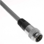 MINDD-5MP-4M Mencom PVC Cable - 22/24 AWG - 300 V - 4A / 5 Poles Male Straight Plug 4 m