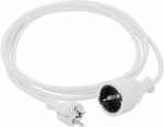 HAWA 1008290 Strom Verlaengerungskabel  16 A Weiss 3