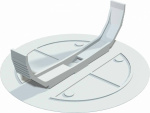 Federdeckel OBO Bettermann 2004634 (d x T) 80 mm x