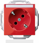 Merten   Steckdose System M Karmin-Rot MEG2372-030