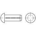 TOOLCRAFT  136522 Halbrundkerbnagel (d x L) 2.5 mm