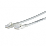 130845A088-E Metz Patch cord copper (twisted pair) / Patchkabel RJ45 Cat.6A AWG26 S/FTP LSHF 10,0 m wei?