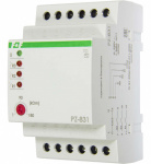Реле уровня жидкости PZ-831 (без датчиков; трехуровн.; независим. контроль по каждому уровню; 3 модуля; монтаж на DIN-рейке) F&F EA08.001.011
