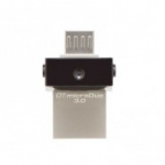 Флеш-память Kingston microDuo, 64Gb, USB 3.0, microUSB, черный,DTDUO3/64GB