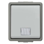 Siemens   Jalousie-Schalter Delta Grau 5TA4710