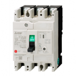 NV125-HV_4P_040A_100/200/500mA_F_TD_CE Mitsubishi Earth Leakage Circuit Breaker CE/CCC 4-Pole 40A 100/200/500mA selectable Front connection type