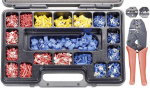 TOOLCRAFT  820927 Crimpzangen-Set 1004teilig Koaxi